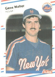 1988 Fleer Baseball Cards      153     Gene Walter